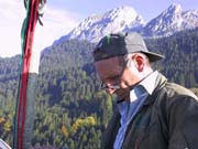 Ballonfahrt über die Alpen mit dem Heissluftballon