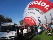 Ballonfahrten Bodensee, Aufbau und Abbau des Ballons