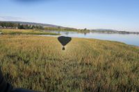 Konstanz und der Bodensee aus dem Heissluftballon