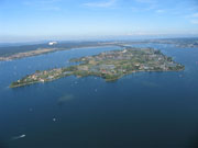 Konstanz und der Bodensee aus dem Heissluftballon