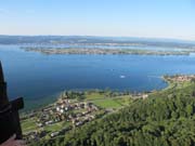 Konstanz und der Bodensee aus dem Heissluftballon