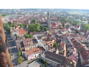 Konstanz und der Bodensee aus dem Heissluftballon