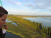 Konstanz und der Bodensee aus dem Heissluftballon