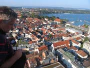 Konstanz und der Bodensee aus dem Heissluftballon